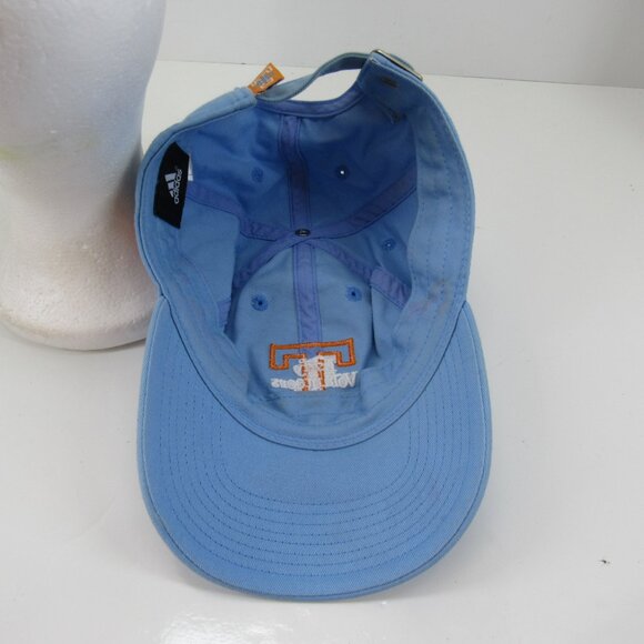 Lady Volunteers Tennessee Vols Adidas Women's Blue Adjustable Strap Back Cap Hat - Picture 7 of 10